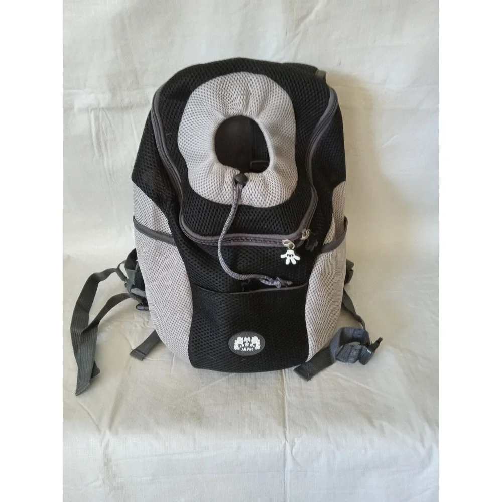 AGPet Pet Carrier Backpack Dog Cat Travel Bag Ventilated Safe Comfortable